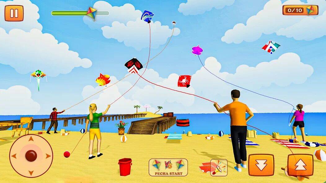 Скачать взломанную Воздушный змей: pipa combate [Бесплатные покупки] MOD apk на Андроид