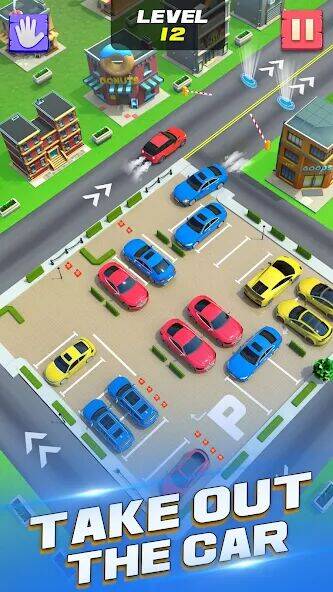 Скачать взломанную Parking Jam Unblock: Car Games [Много денег] MOD apk на Андроид
