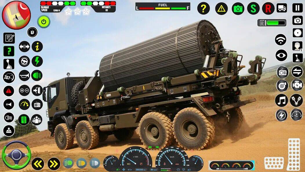 Скачать взломанную русская армия грузовик игра [Много денег] MOD apk на Андроид