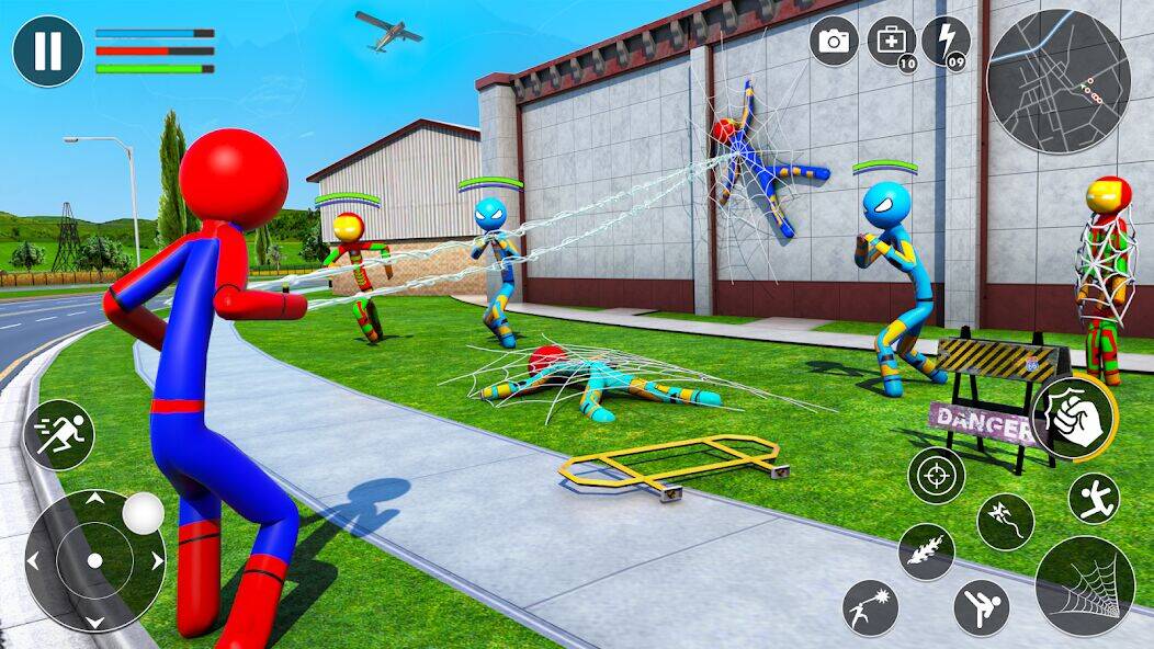 Скачать взломанную игра паук - Человек-паук-герой [Много монет] MOD apk на Андроид