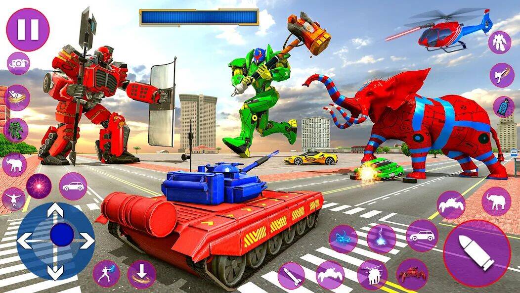 Скачать взломанную Игра-робот-паук-танк [Много денег] MOD apk на Андроид
