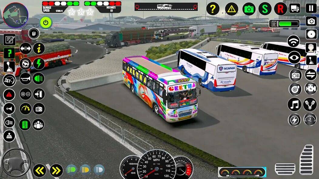 Скачать взломанную современная автобусная игра [Много монет] MOD apk на Андроид