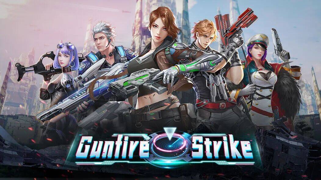 Скачать взломанную Gunfire strike [Много денег] MOD apk на Андроид