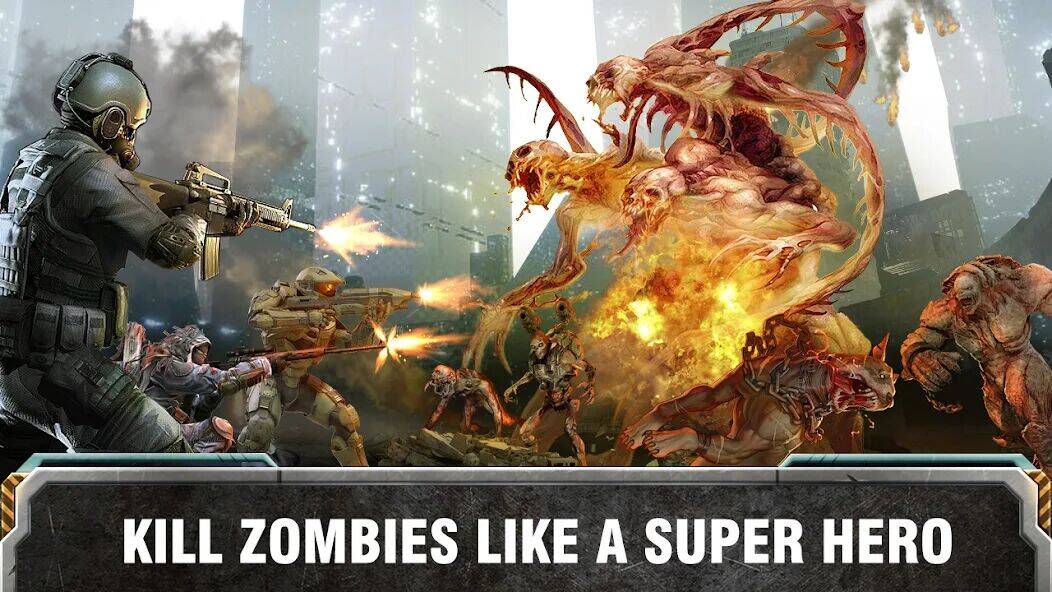 Скачать взломанную Gunfire strike [Много денег] MOD apk на Андроид