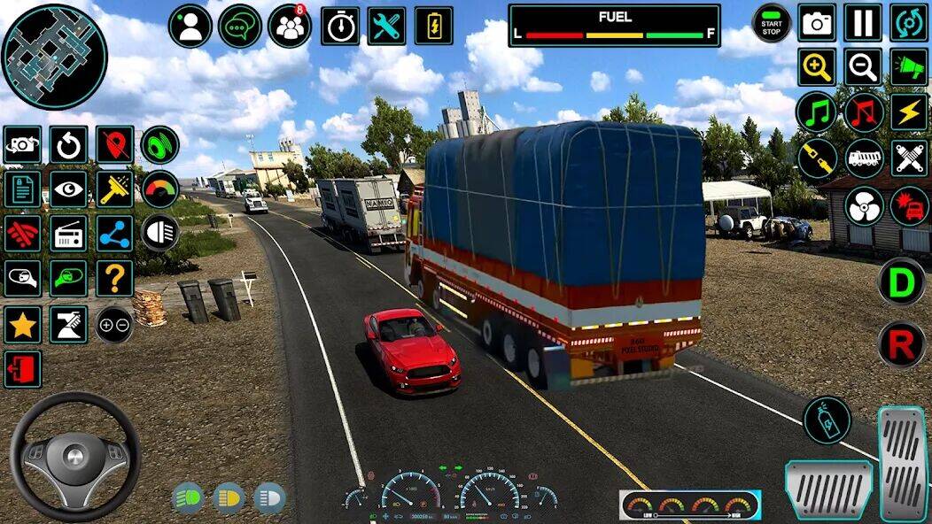 Скачать взломанную Indian Truck Offroad Cargo Sim [Много денег] MOD apk на Андроид
