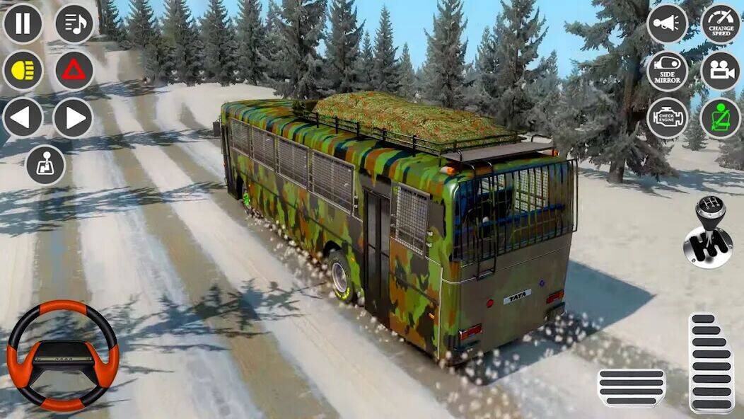 Скачать взломанную нас военный автобус игра 3d [Бесплатные покупки] MOD apk на Андроид