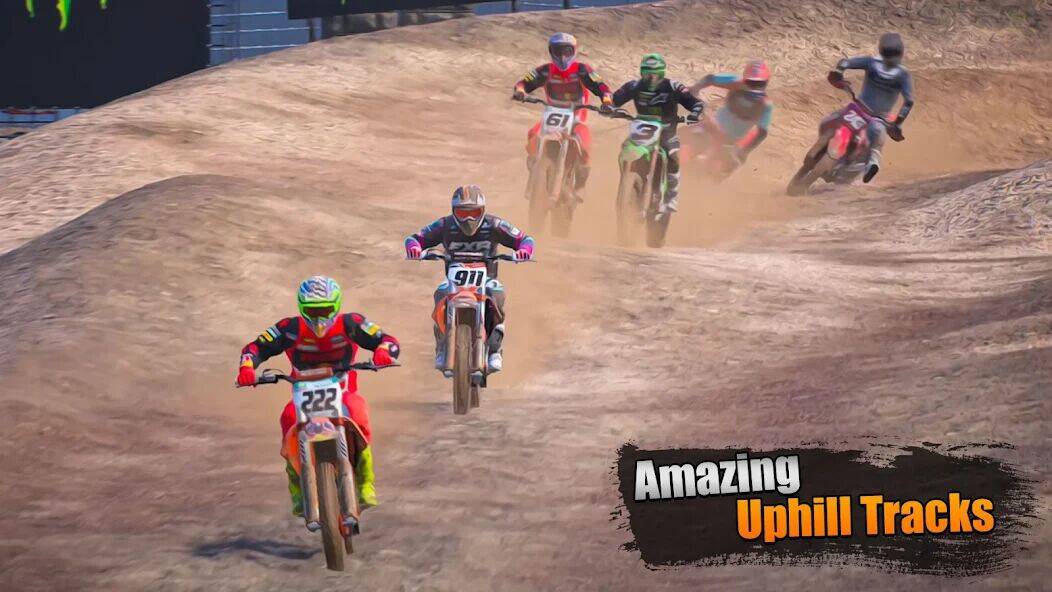 Скачать взломанную Motocross Bike Racing Games 3D [Мод меню] MOD apk на Андроид