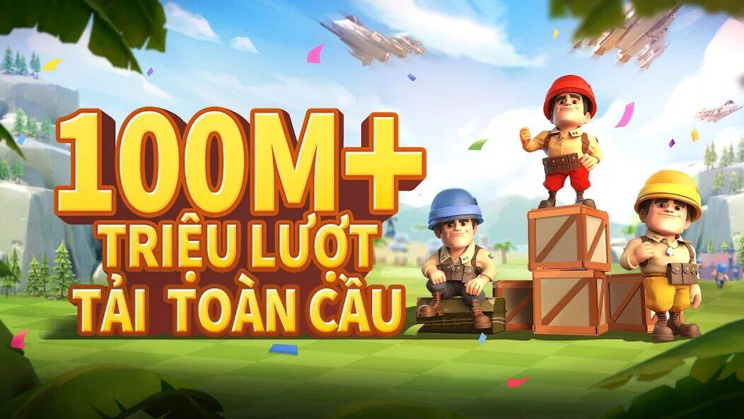 Скачать взломанную Top War: Battle Game - Funtap [Много монет] MOD apk на Андроид