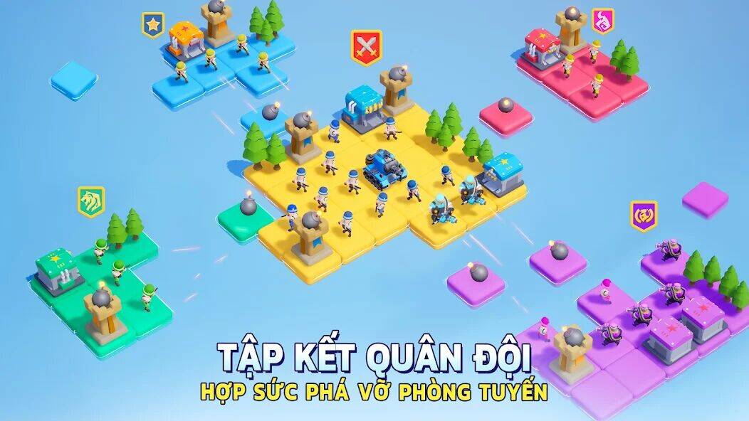 Скачать взломанную Top War: Battle Game - Funtap [Много монет] MOD apk на Андроид