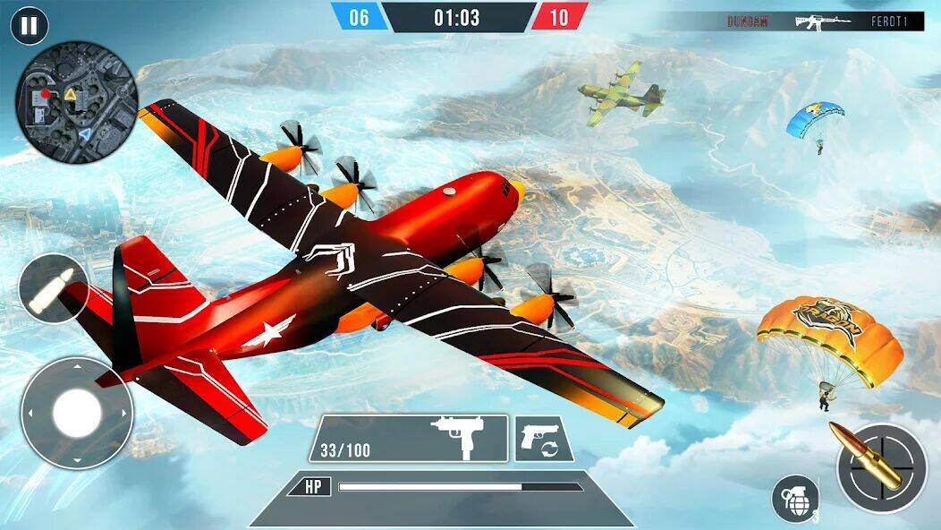 Скачать взломанную FPS Commando Terrorist Strike [Бесплатные покупки] MOD apk на Андроид