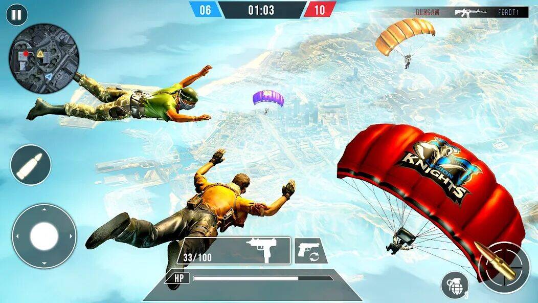 Скачать взломанную FPS Commando Terrorist Strike [Бесплатные покупки] MOD apk на Андроид