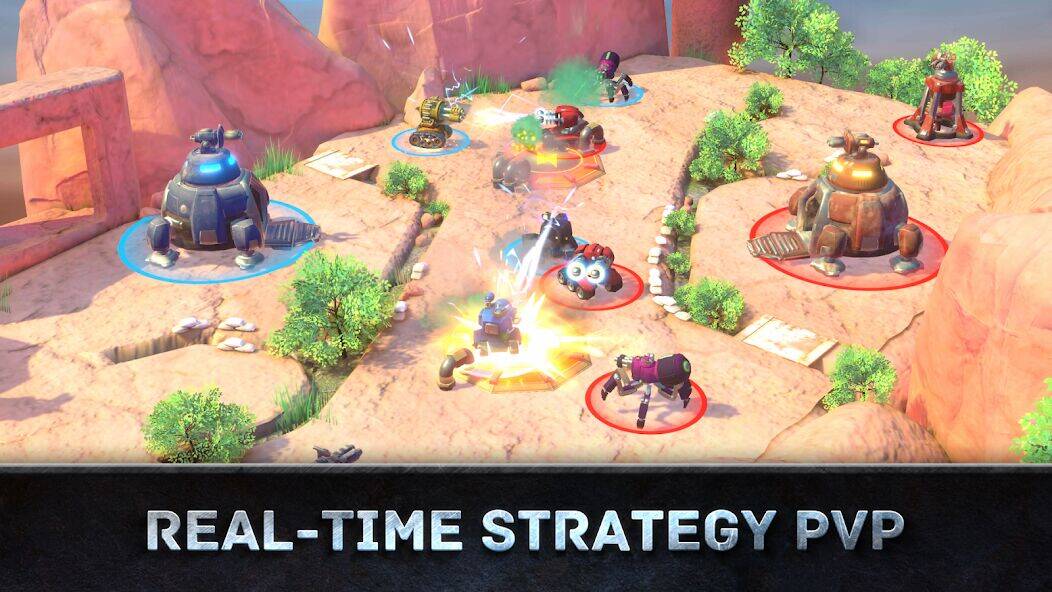 Скачать взломанную Hills of Steel: Commander [Мод меню] MOD apk на Андроид
