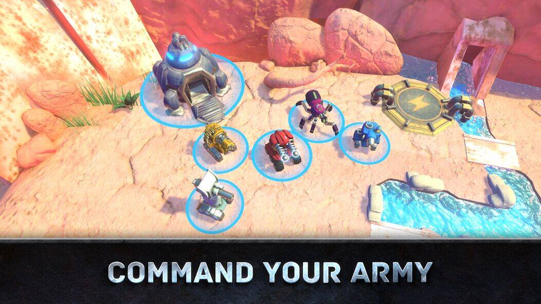 Скачать взломанную Hills of Steel: Commander [Мод меню] MOD apk на Андроид