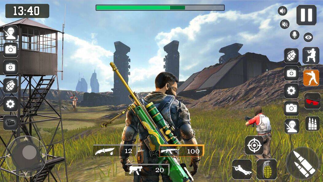 Скачать взломанную Fps Battleground Mobile India [Много денег] MOD apk на Андроид