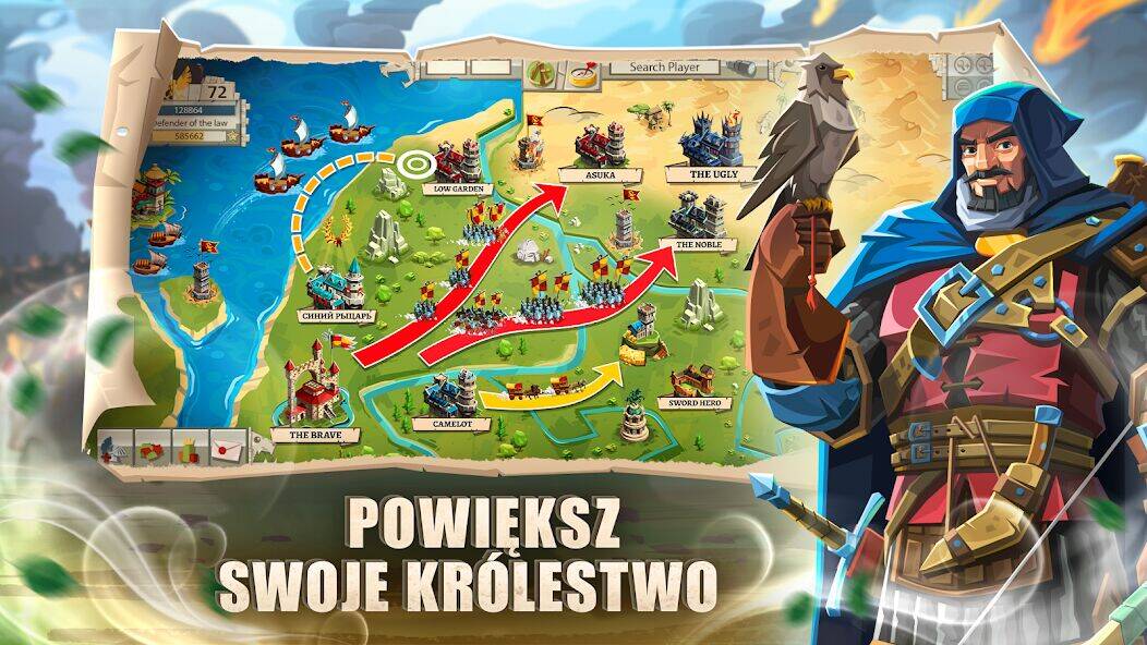 Скачать взломанную Empire: Four Kingdoms (PL) [Бесплатные покупки] MOD apk на Андроид