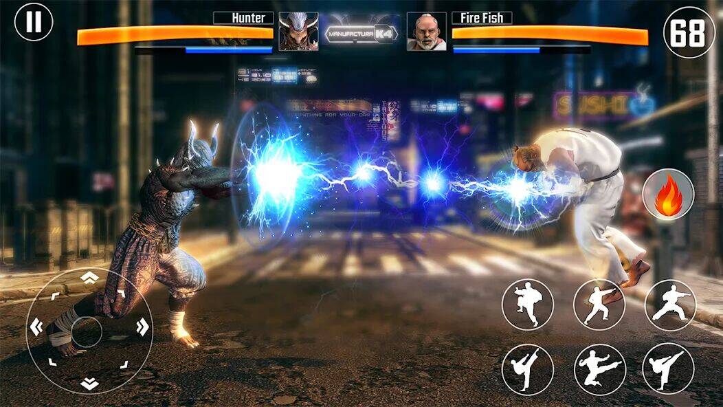 Скачать взломанную Kung Fu Fighting Karate Games [Много монет] MOD apk на Андроид