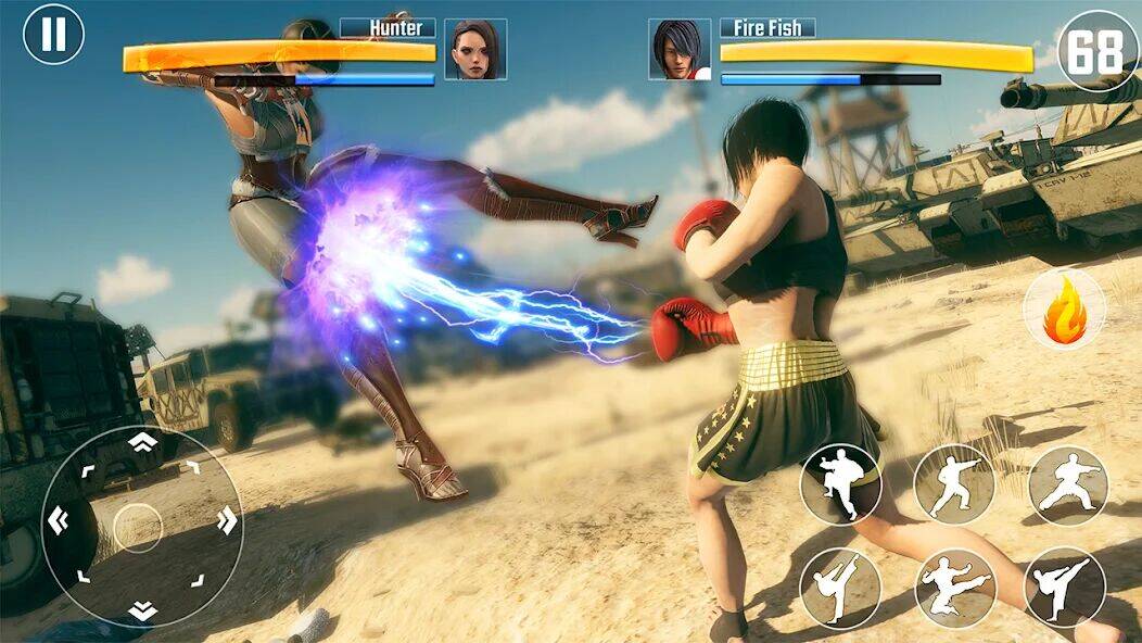 Скачать взломанную Kung Fu Fighting Karate Games [Много монет] MOD apk на Андроид