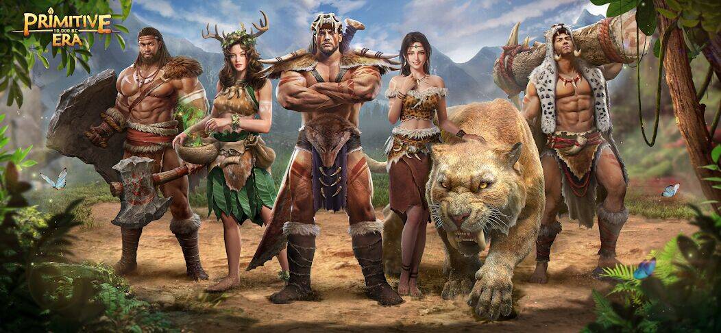 Скачать взломанную Primitive Era: 10000 BC [Мод меню] MOD apk на Андроид
