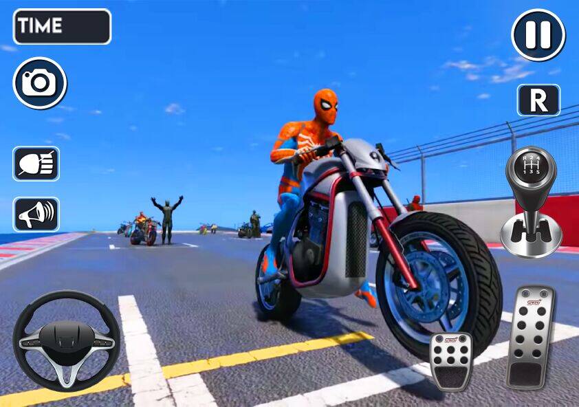 Скачать взломанную трюковая гонка на пауке 3d [Мод меню] MOD apk на Андроид