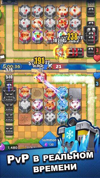 Скачать взломанную Tower Royale: Защита Башни PvP [Много денег] MOD apk на Андроид
