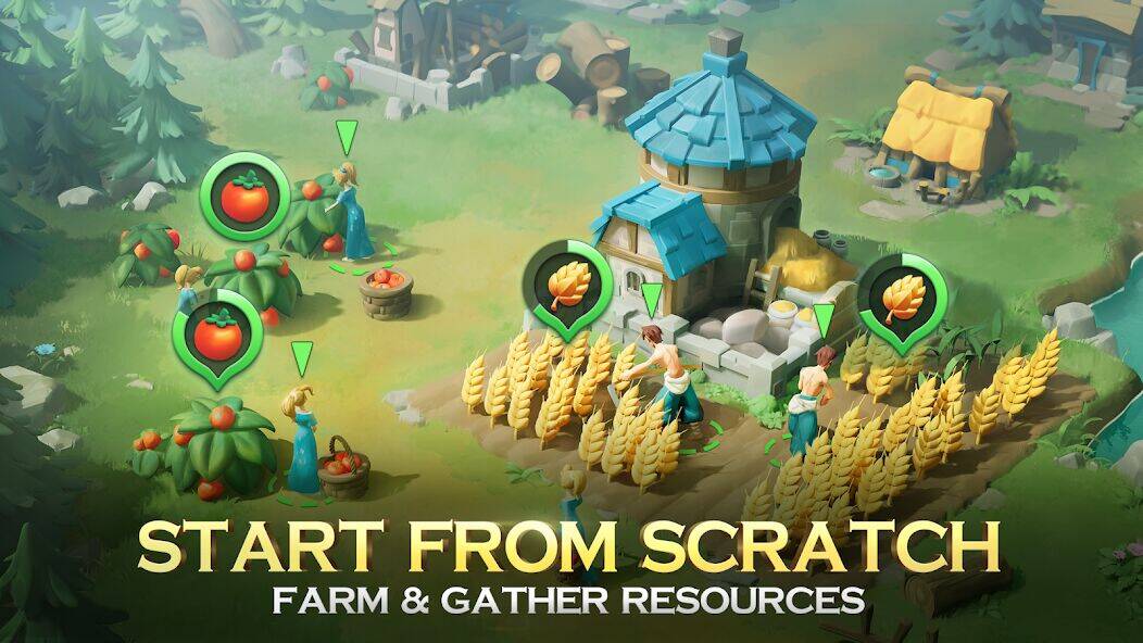 Скачать взломанную Kingdom Adventure Saga [Много монет] MOD apk на Андроид