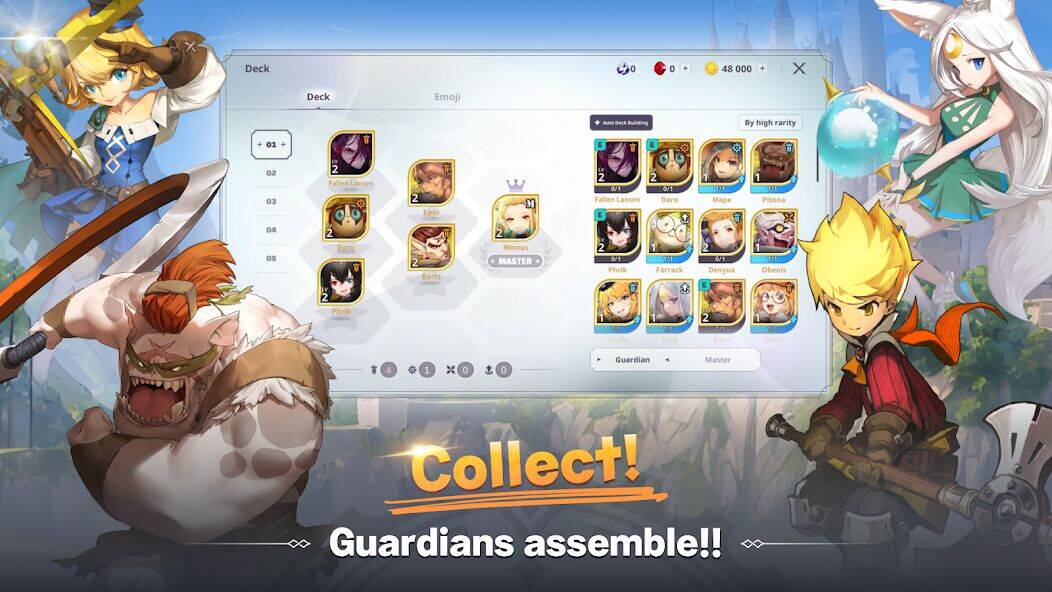 Скачать взломанную Guardian Chronicle R [Мод меню] MOD apk на Андроид