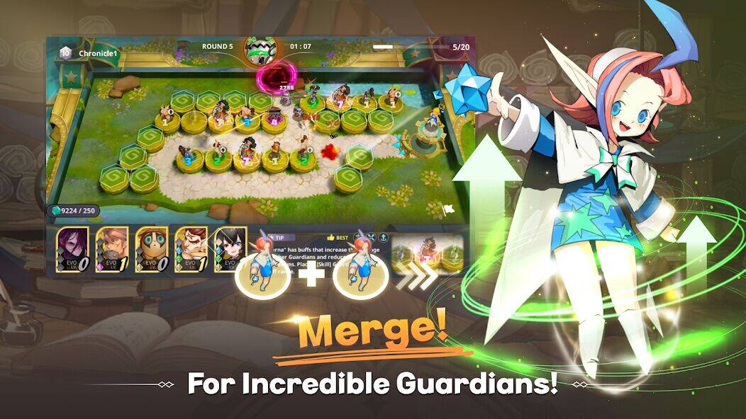Скачать взломанную Guardian Chronicle R [Мод меню] MOD apk на Андроид