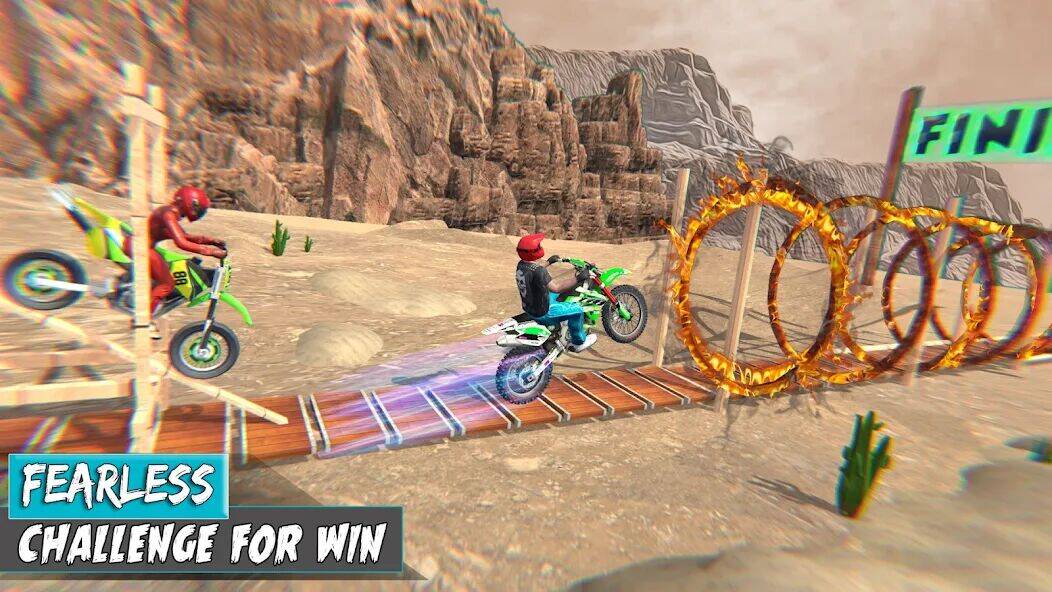 Скачать взломанную Bike Stunt Ramp Game Bike Jump [Много денег] MOD apk на Андроид