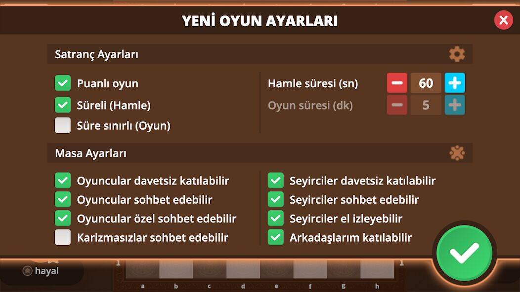 Скачать взломанную Satranç Online [Бесплатные покупки] MOD apk на Андроид