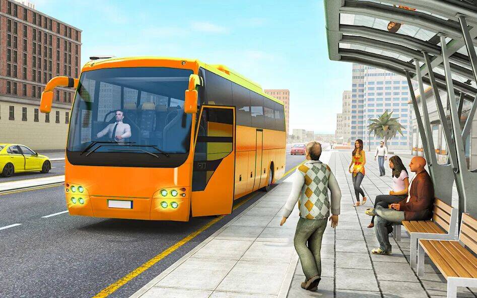 Скачать взломанную City Bus Simulator: Transport [Бесплатные покупки] MOD apk на Андроид