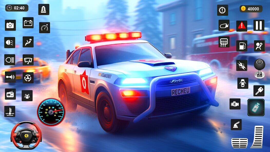 Скачать взломанную Kids Police Games: Thief games [Много монет] MOD apk на Андроид