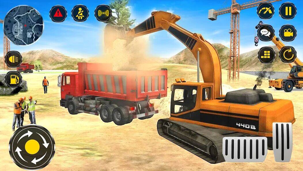Скачать взломанную Heavy Excavator Simulator PRO [Мод меню] MOD apk на Андроид