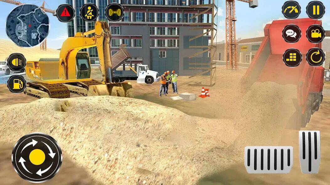 Скачать взломанную Heavy Excavator Simulator PRO [Мод меню] MOD apk на Андроид