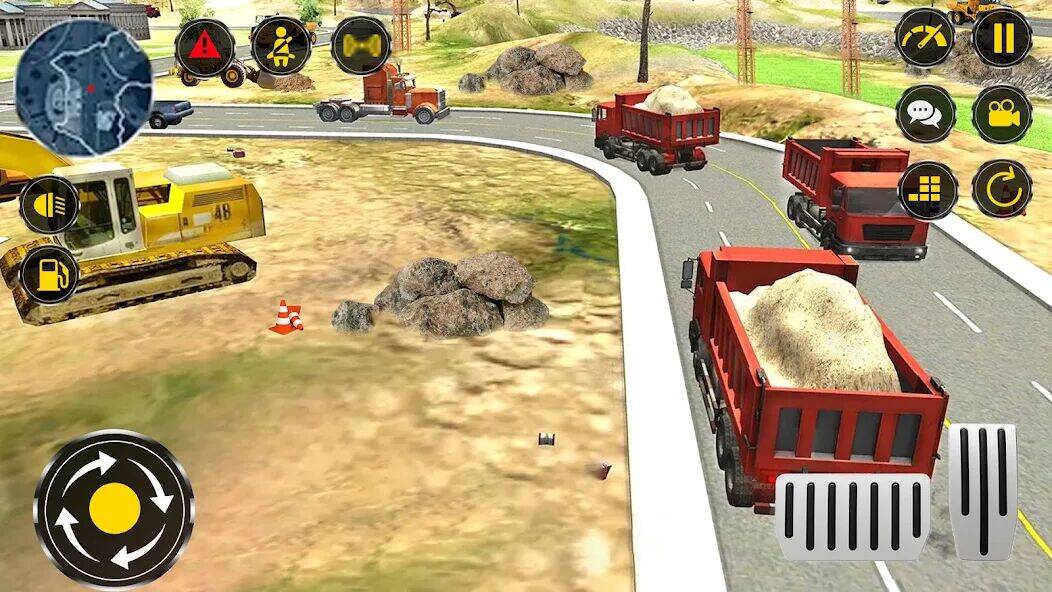 Скачать взломанную Heavy Excavator Simulator PRO [Мод меню] MOD apk на Андроид