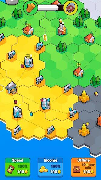 Скачать взломанную Factory World [Мод меню] MOD apk на Андроид