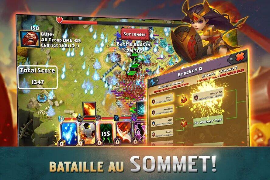 Скачать взломанную Clash of Lords 2: Clash Divin [Мод меню] MOD apk на Андроид