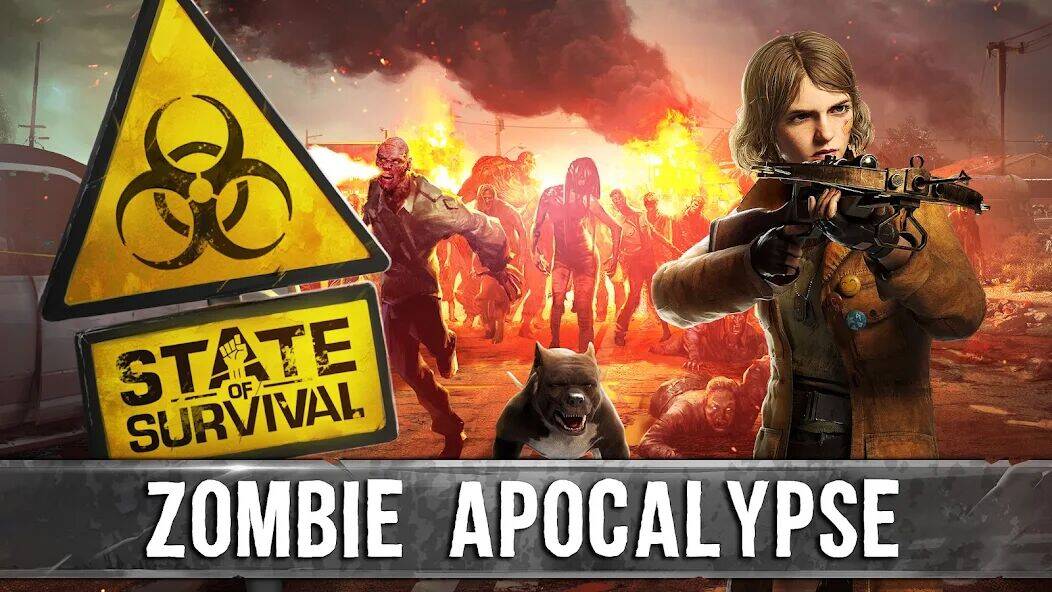 Скачать взломанную State of Survival:Outbreak [Бесплатные покупки] MOD apk на Андроид