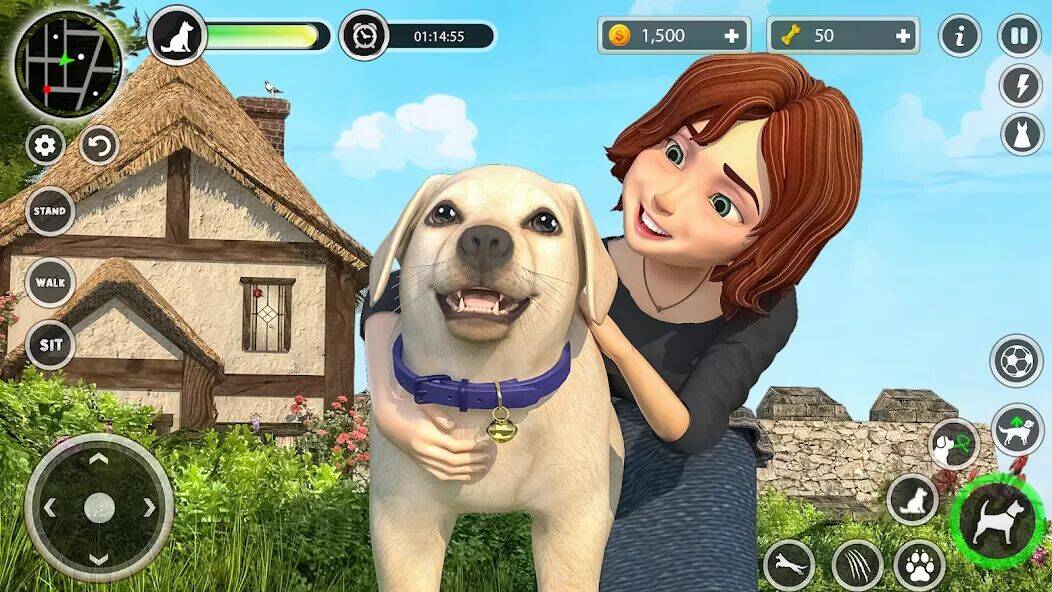 Скачать взломанную Симуляторы собак [Много денег] MOD apk на Андроид