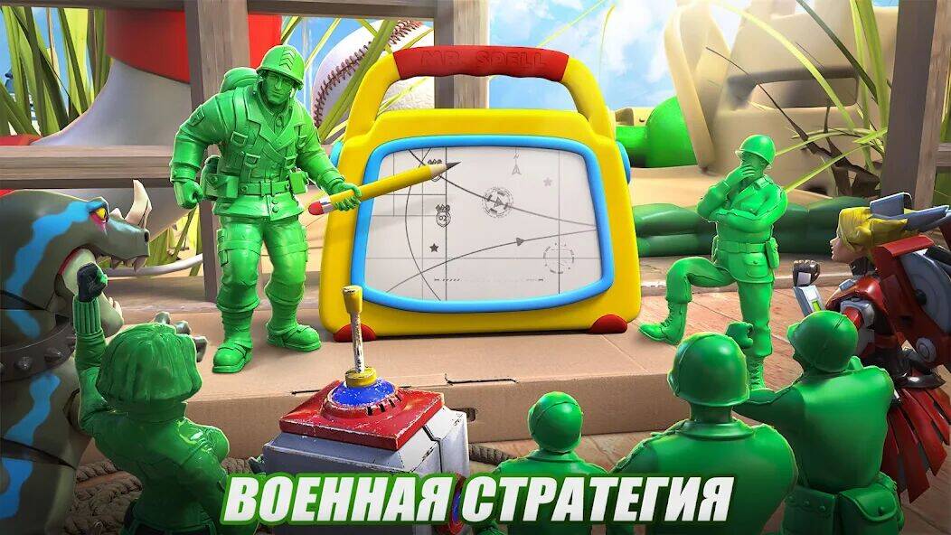 Скачать взломанную Army Men Warfare [Много монет] MOD apk на Андроид
