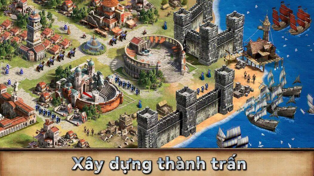 Скачать взломанную Rise Of Empires [Бесплатные покупки] MOD apk на Андроид