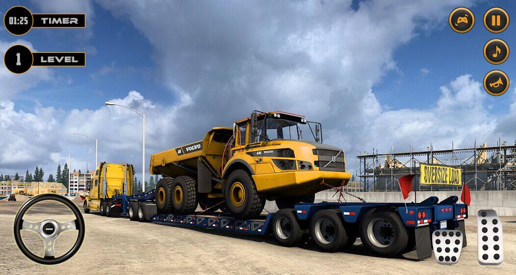 Скачать взломанную JCB Тяжелая строительная игра [Бесплатные покупки] MOD apk на Андроид