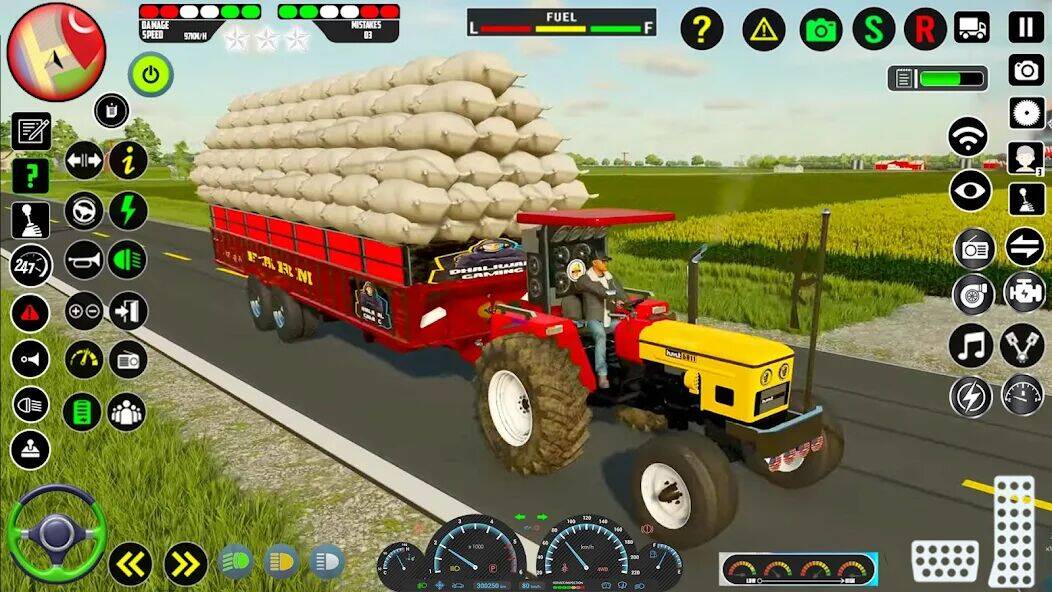 Скачать взломанную Вождение трактора: ферма [Мод меню] MOD apk на Андроид