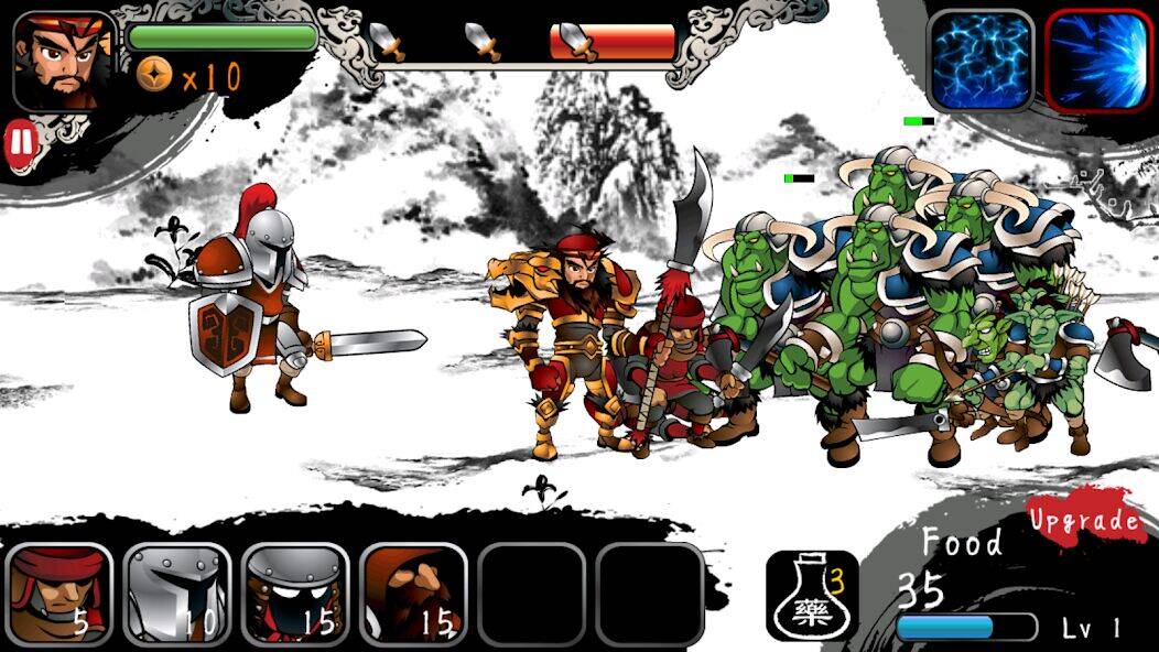Скачать взломанную Three Kingdoms Defense [Много денег] MOD apk на Андроид