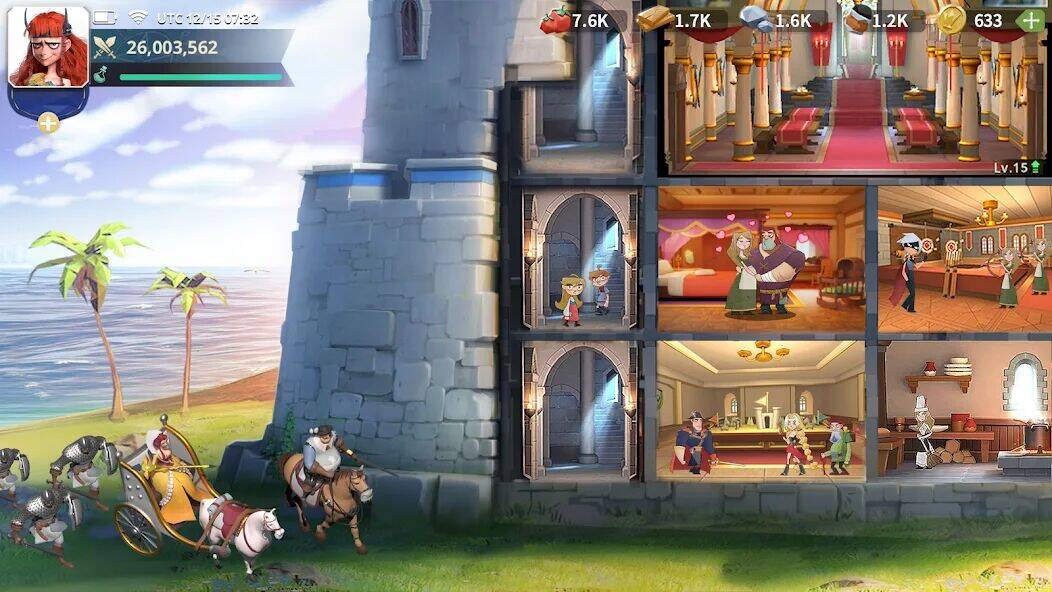 Скачать взломанную Castle Empire [Много денег] MOD apk на Андроид