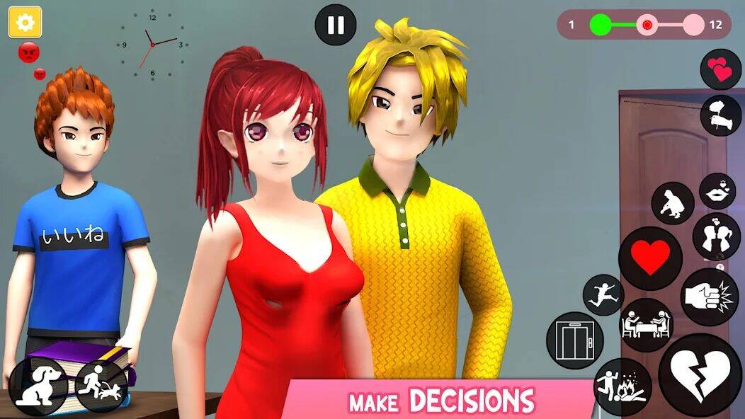 Скачать взломанную Save the Date 3D: Life Games [Мод меню] MOD apk на Андроид