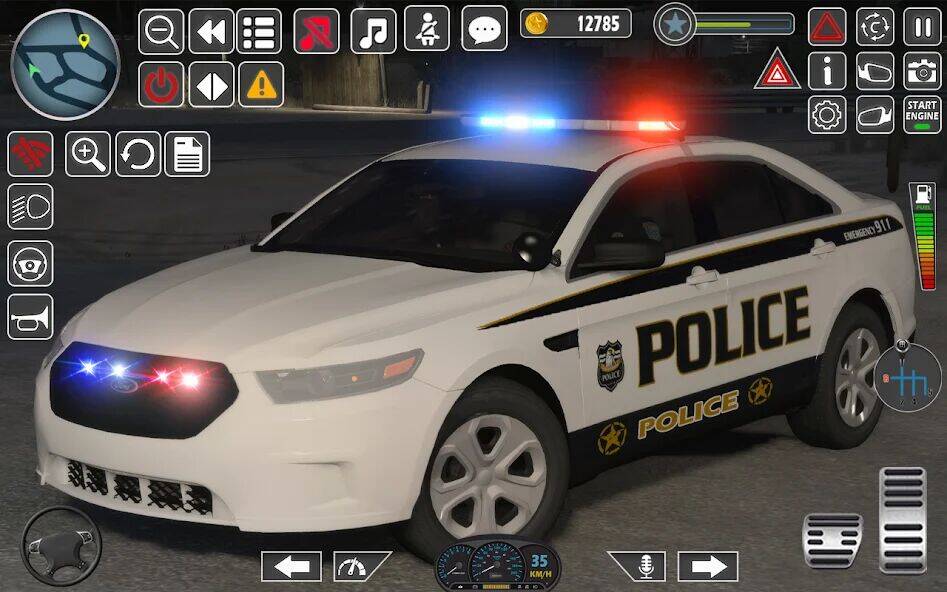 Скачать взломанную американский Полиция Машина Во [Мод меню] MOD apk на Андроид