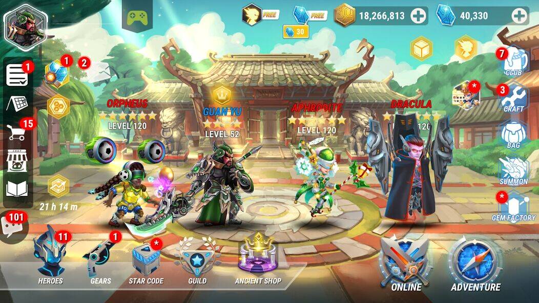 Скачать взломанную Heroes Infinity: Super Heroes [Много денег] MOD apk на Андроид