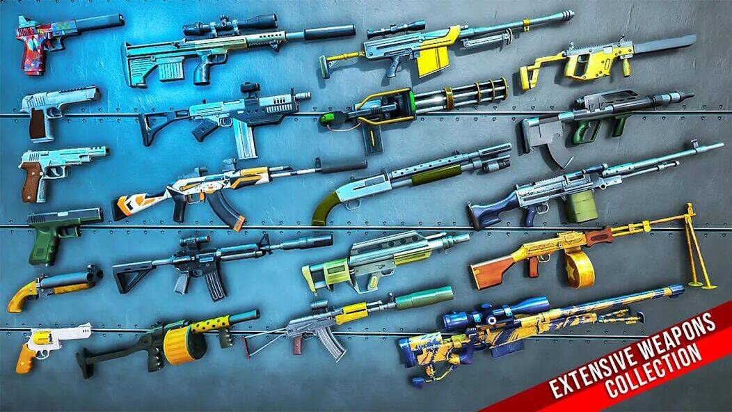 Скачать взломанную игры с оружием [Много денег] MOD apk на Андроид