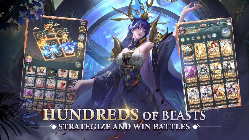 Скачать взломанную Fantastic Beasts' Legend [Много монет] MOD apk на Андроид