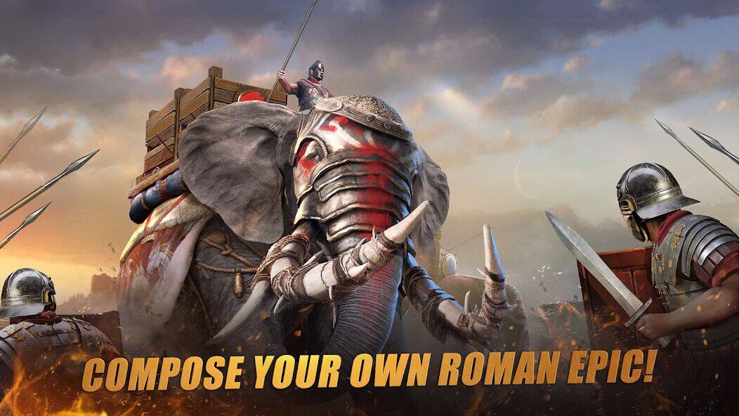 Скачать взломанную Grand War: Римские стратегии [Много монет] MOD apk на Андроид